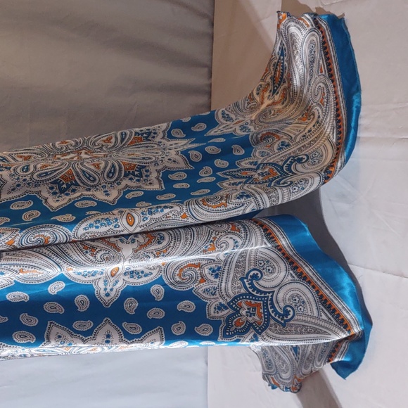 Women's India Boutique Scarf Sundress With Open Back Size Free EUC - Picture 8 of 15